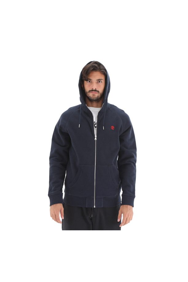 Erkek Lacivert Exeter River Basic Brushed Back Full Sweatshirt B0a2bnb4331-r Ls - 1
