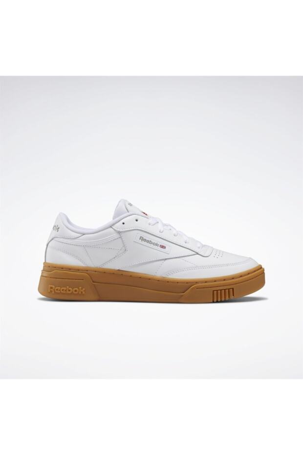 Woman's White Club C Stacked Women's Daily Sports Shoes