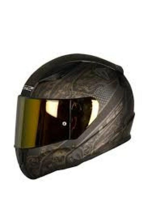 Rapıd-stream-storm Kask Camı Aynalı Sarı - 1