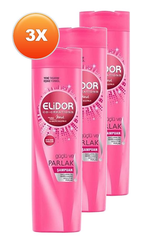 Güçlü Ve Parlak Şampuan Uv Korumalı 350 Ml. Üçlü Paket - 1