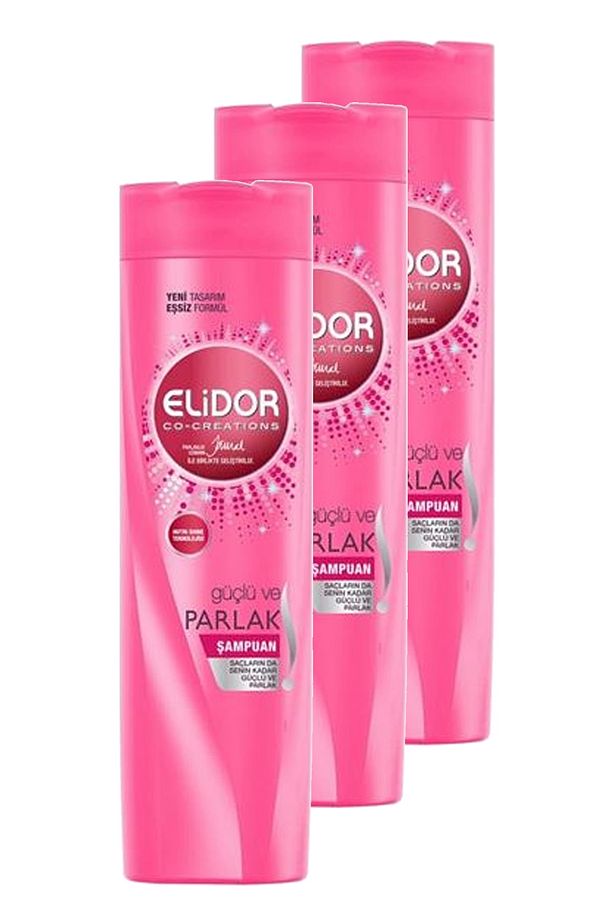 Güçlü Ve Parlak Şampuan Uv Korumalı 350 Ml. Üçlü Paket - 2