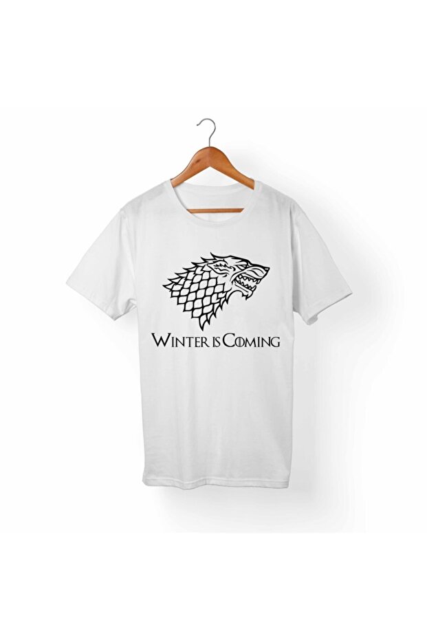 Unisex White Game Of Thrones Sweatshirt