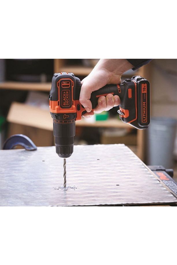 Black+Decker BDCHD18BAFC 18V 1.5Ah Şarjlı Darbeli Vidalama - 5