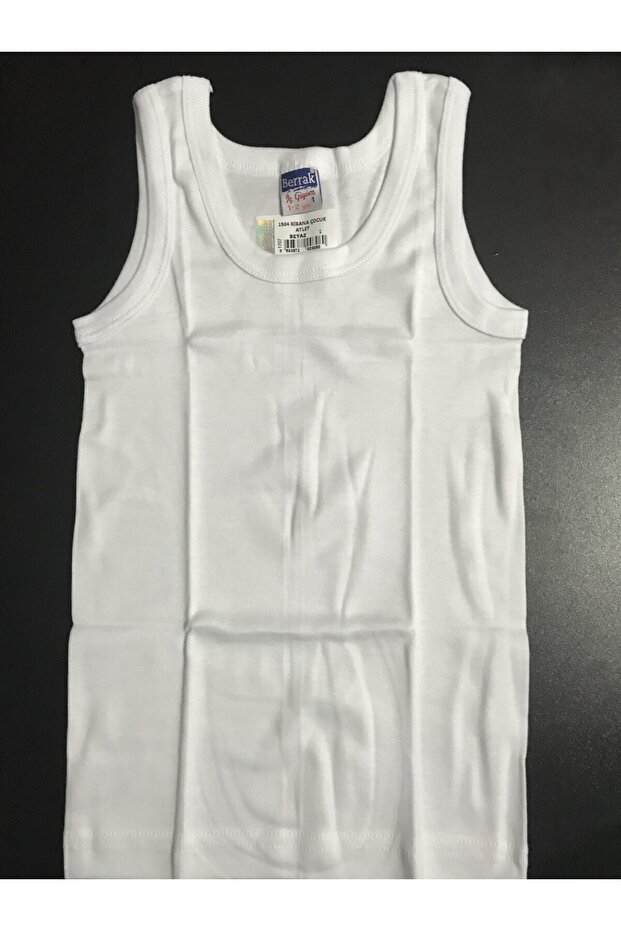 Boy's White Undershirt - 1