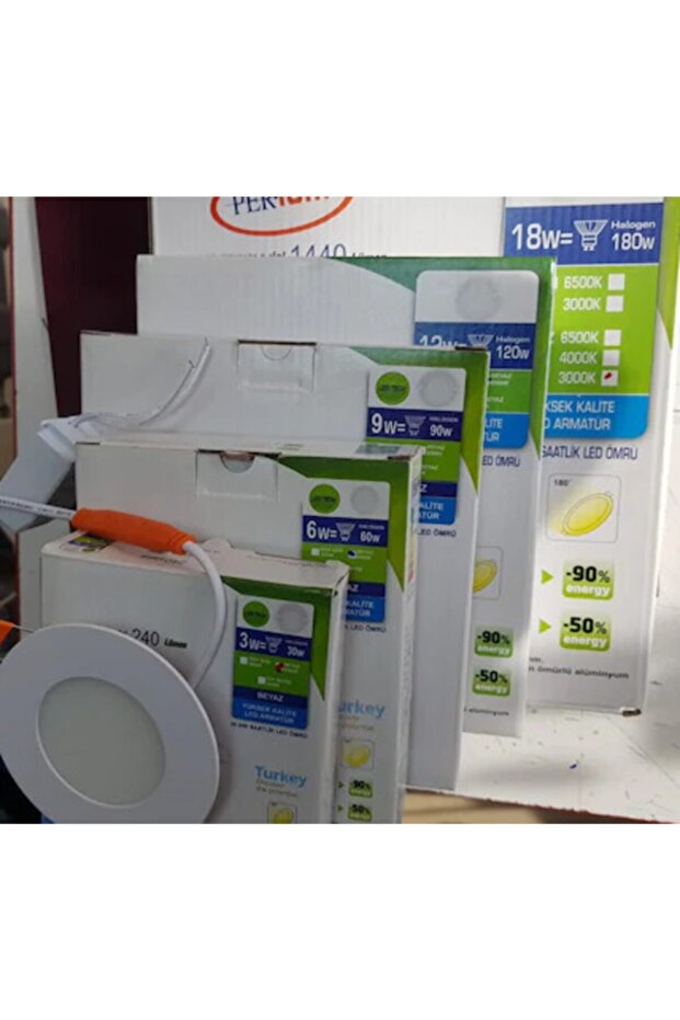 12w Led Panel Beyaz - 3