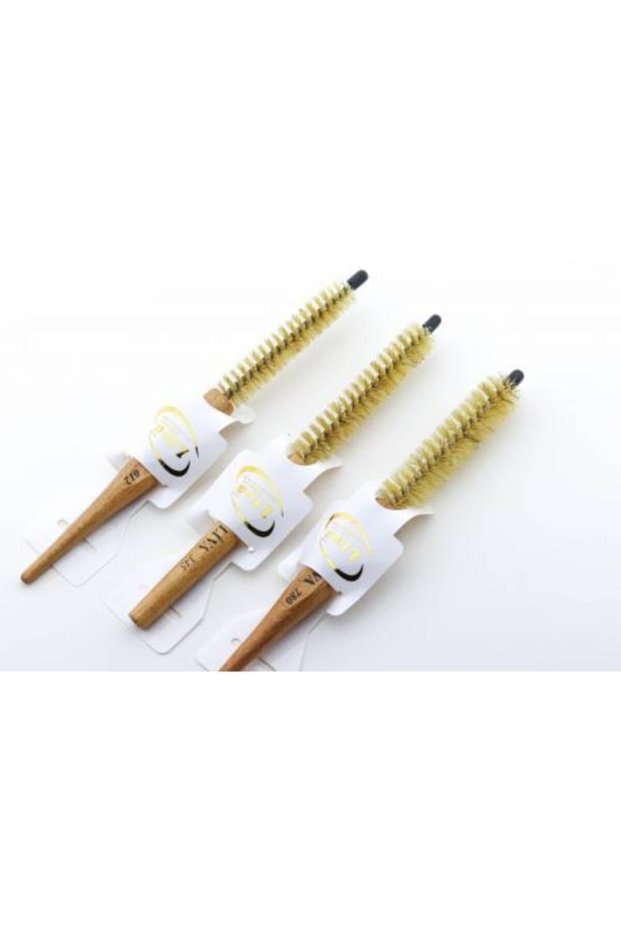 Professional Fireproof Set of 3 Blow Dryer & Hair Brush - 012 & 345 & 780