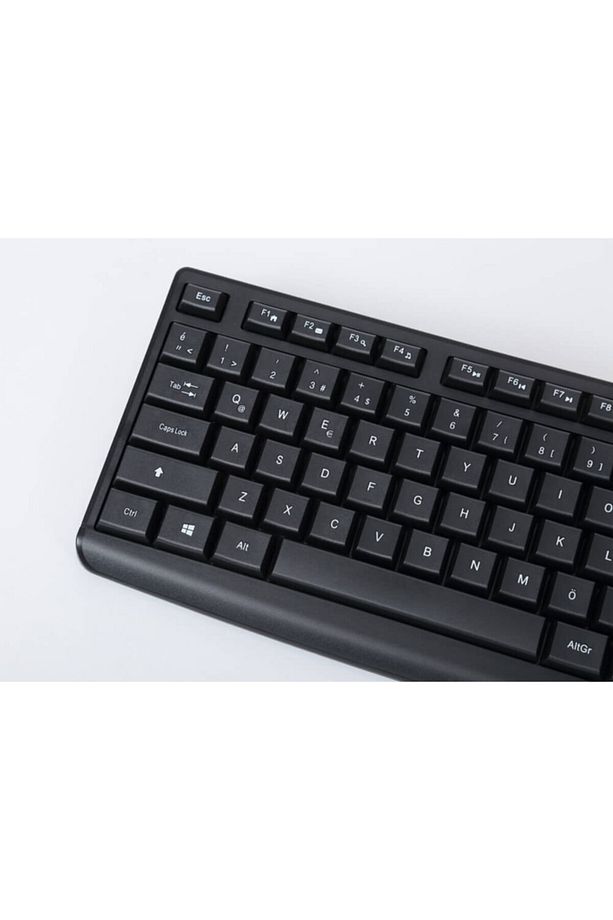 Yumuşak Tuşlu Usb Klavye - Siyah - Fiber Doku - Wz-803 - 4