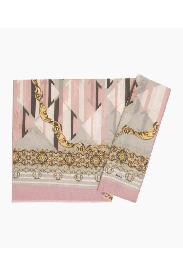 Kadın Pembe Eşarp - 1