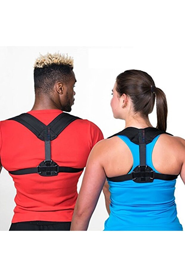 Unisex Black Orthopedic Upright Posture Corset