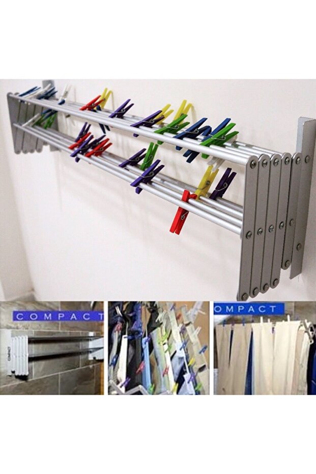 Çamaşırlık 80 Cm 9 Askılı Model - 4