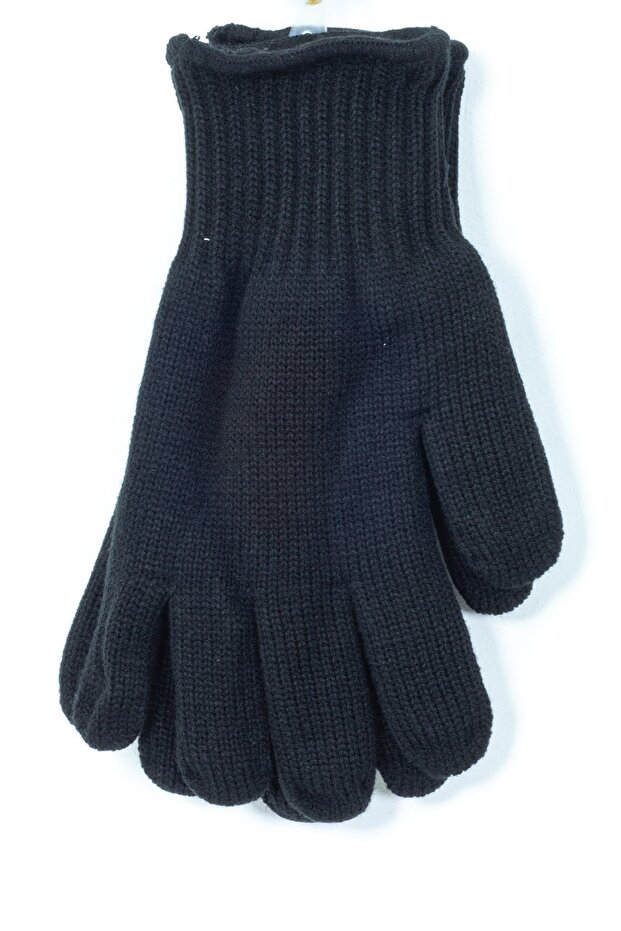 Men's Knitted Double Layer Gloves - 1
