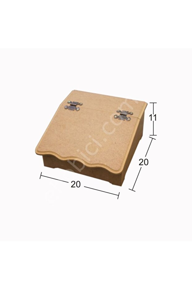 صندوق شاي خشبي (mdf) كائن Ib-08