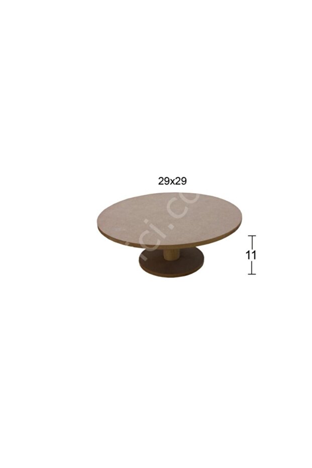 Wooden Round Serving Stand L-175