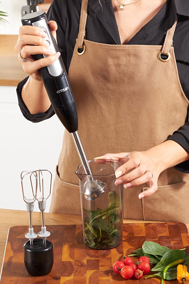 Powerpack Midi 4'lü Blender Set Siyah - 4