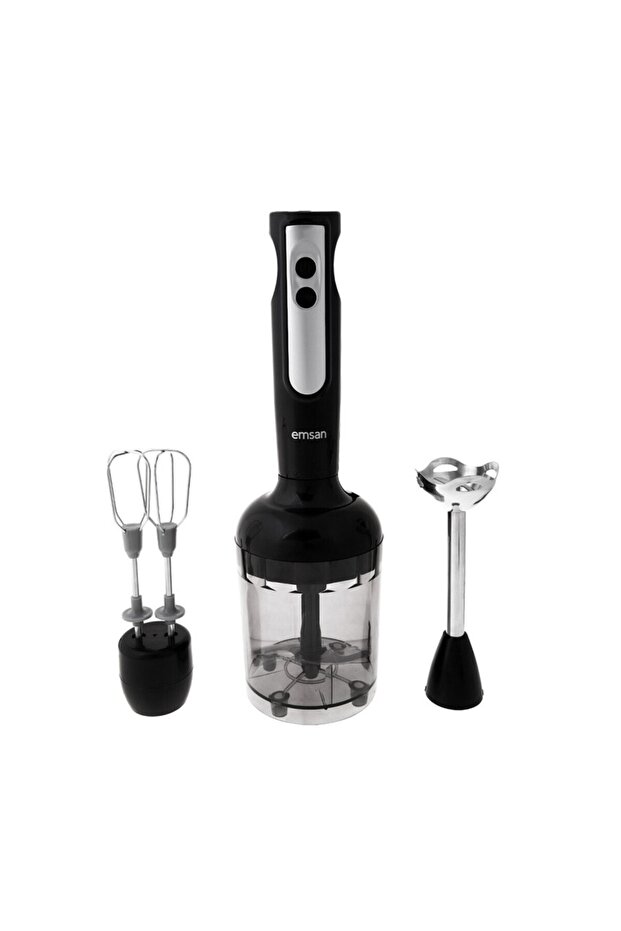 Powerpack Midi 4'lü Blender Set Siyah - 5