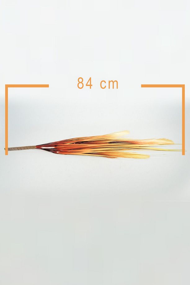 Yapay Çiçek Sarı Yapay Pampas Demeti - 3