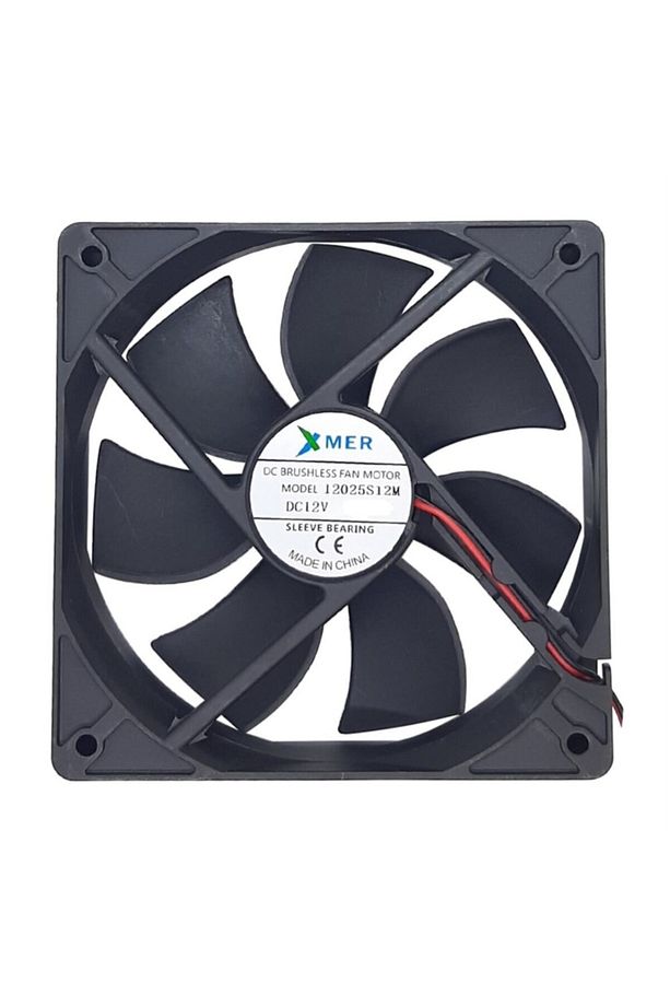 120x120x25mm 12v 0.35a 2p Xmer Fan - 1
