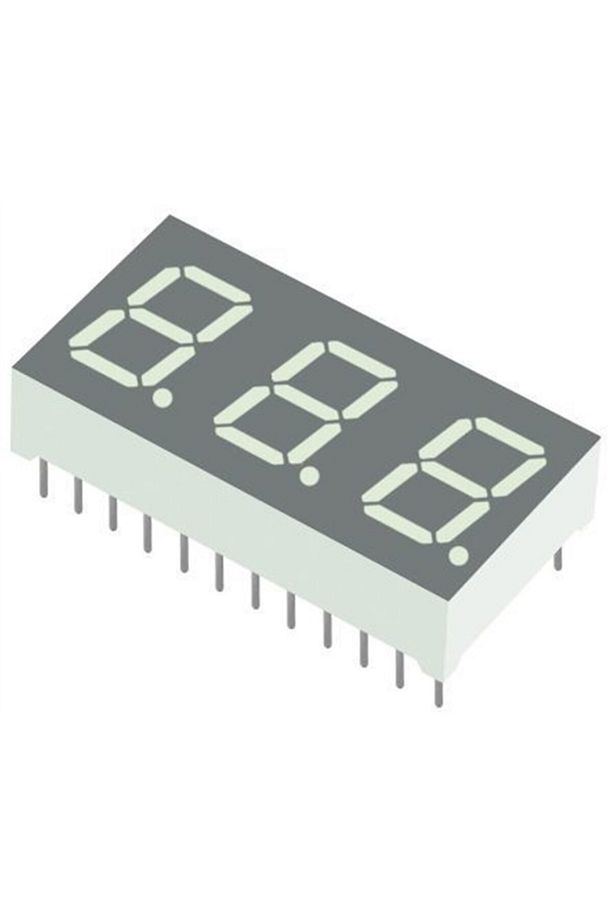 14mm 3'lü Ortak Katot Display - 1