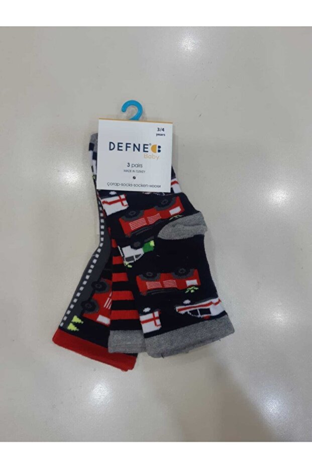 جوارب للأولاد 3 قطع - 1