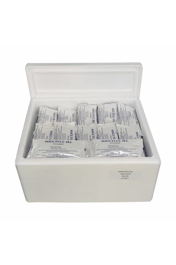 10 Adet – Soğutucu Jel Poşet Buz Aküsü – 260 gr - 3