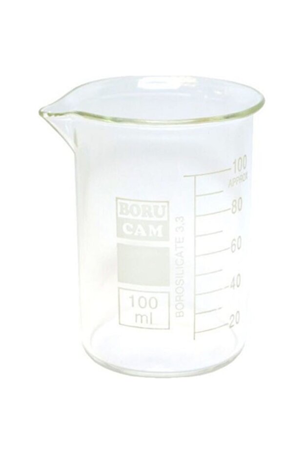 Beher Cam Kısa Form 400 Ml - 1