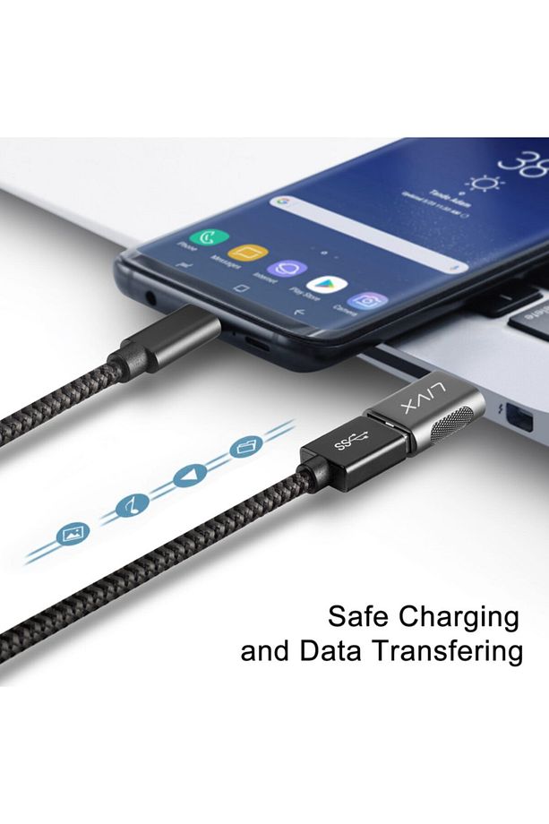 Usb3.0 To Type C Çevirici Dönüştürücü Otg Adaptör Lva-otgcm - 6