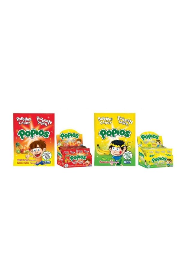 Poping Candy for 4 Grams - Popios Tutti Frutti Banana