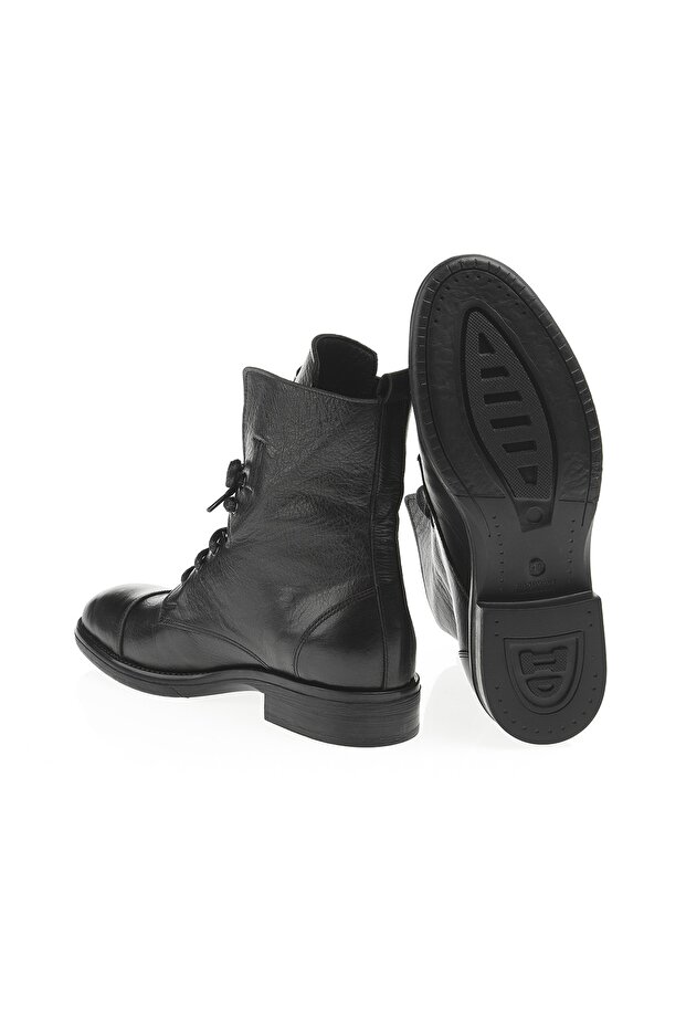 Eva Taban Hakiki Deri Postal Bot - 3