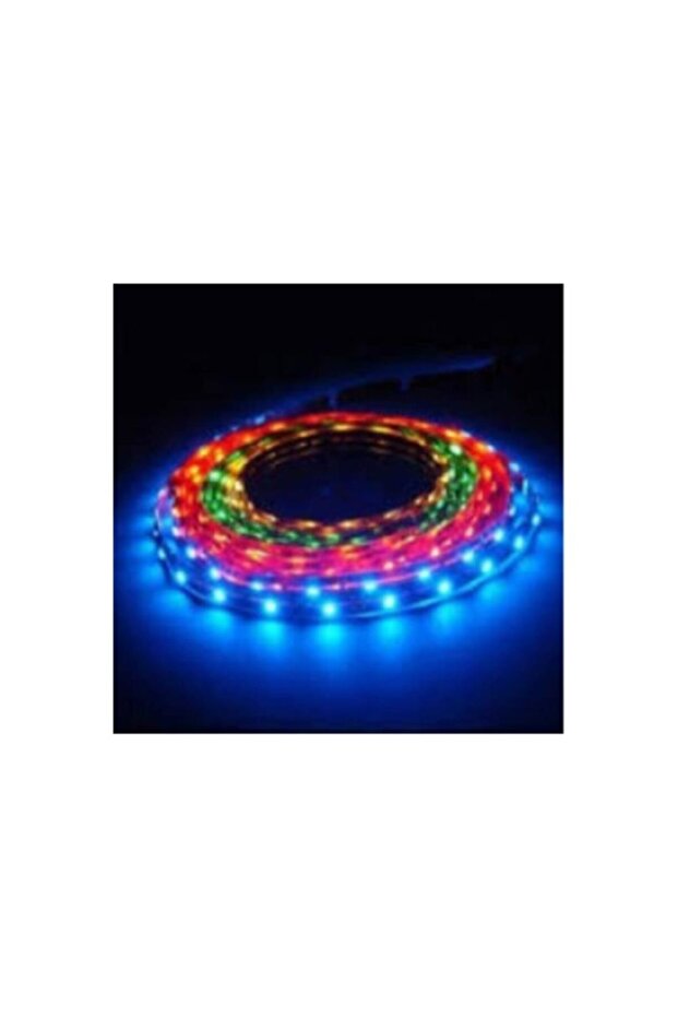 Ct-4557 Rgb Şerit Led Seti ( 5 Mt Rgb Led 3 Renk + Trafo + Rgb Kumanda ) - 4