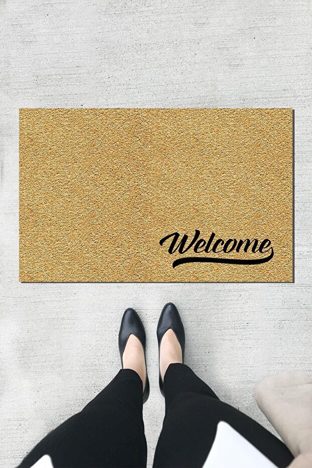 Welcome Door Mat Decorative Outdoor/Home/Bathroom/Kitchen/Bedroom/Entryway Door Mat