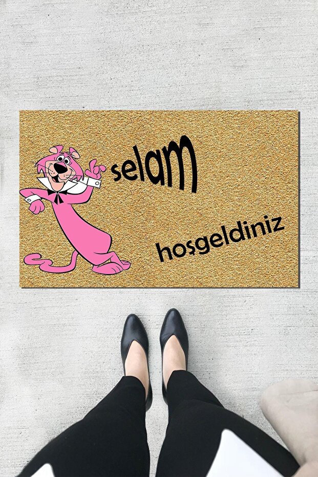Pink Panther Door Mat Decorative Outdoor/Home/Bathroom/Kitchen/Bedroom/Entryway Door Mat