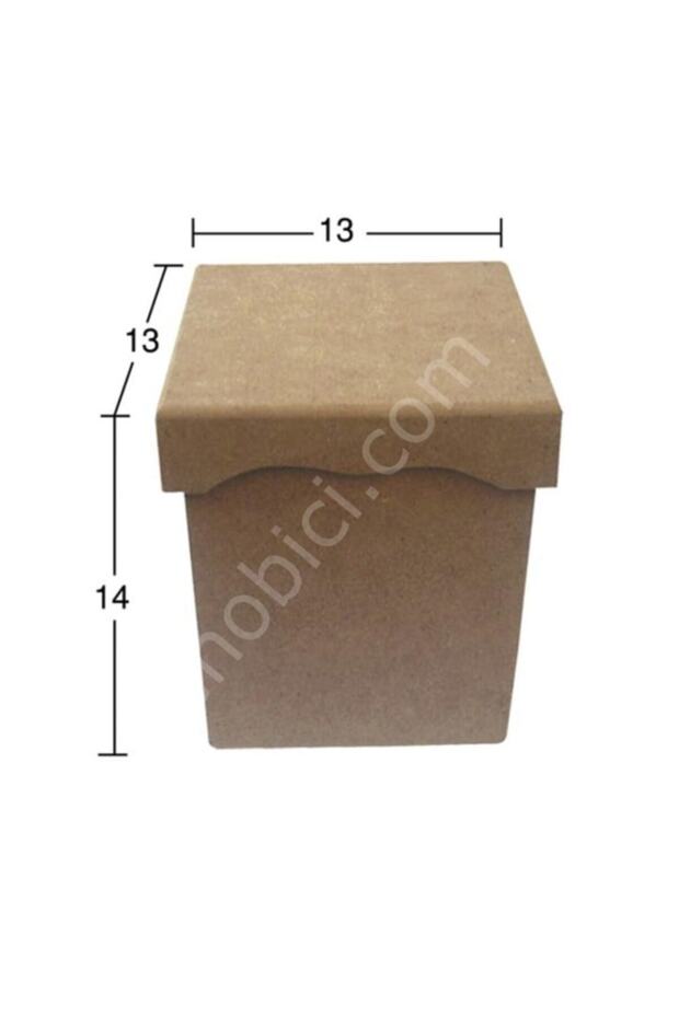 صندوق خشبي متوسط الحجم بغطاء علوي (mdf) كائن Ku264