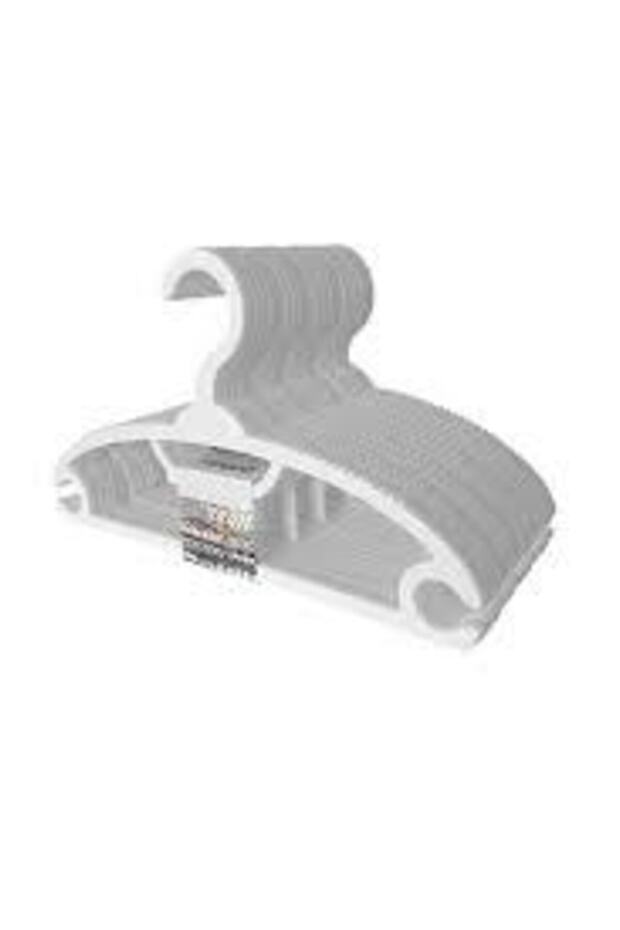 Avm Gondola Plastic Baby Clothes Hanger 24 Pieces White