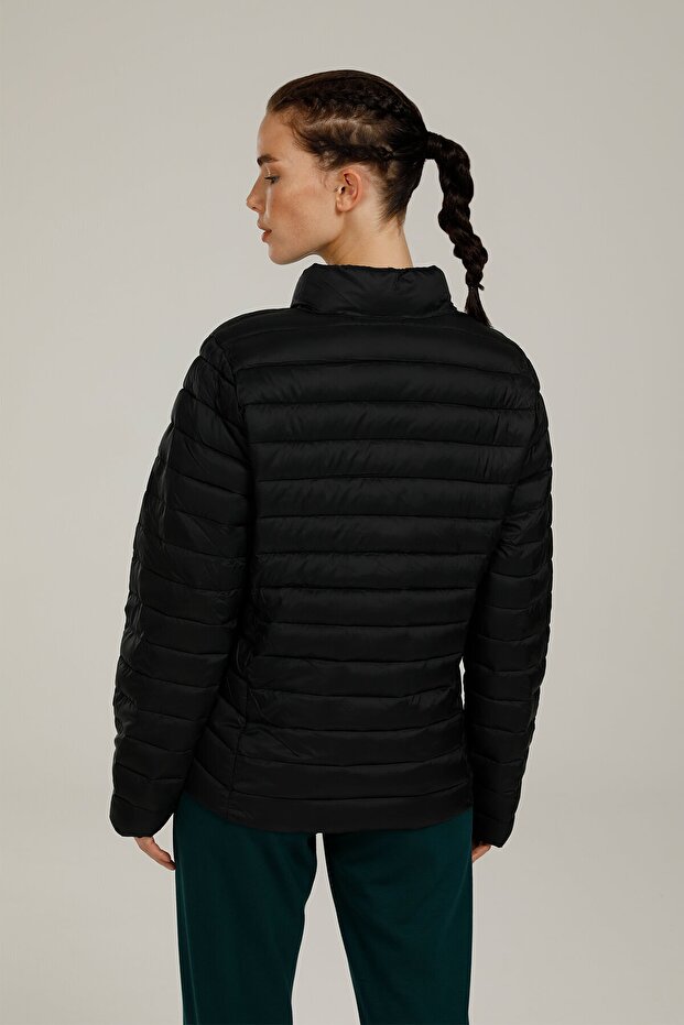 Kadın Mont Basic Padded Coat - 5