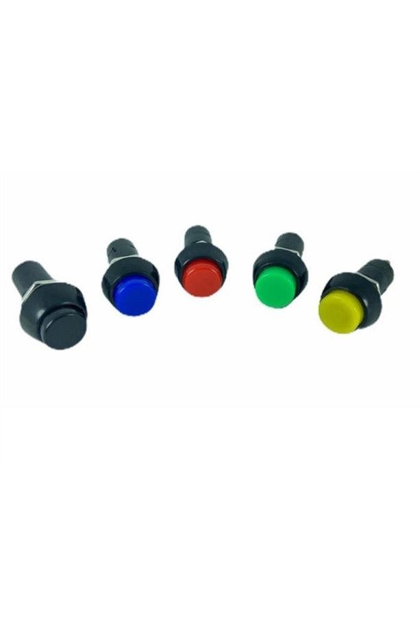 Plastik Buton Pbs11b Yaylı Kırmızı - 1