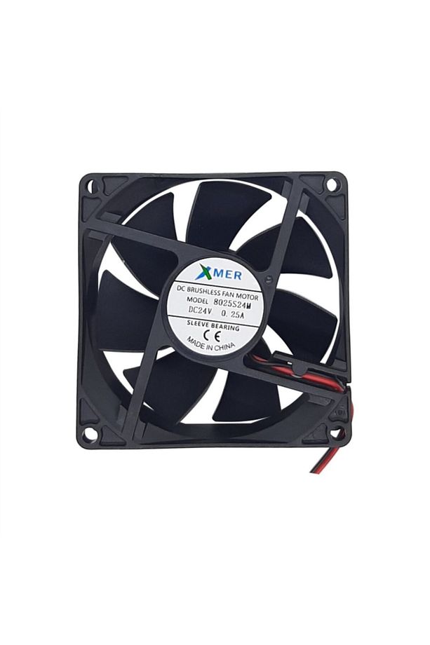 80x80x25mm 24v 0.25a 2p Xmer Fan - 1
