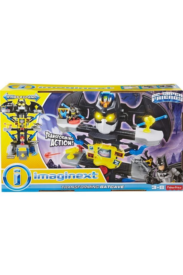 Oyuncak Imaginext Dc Super Friends Transforming Batcave Oyun Seti - 8