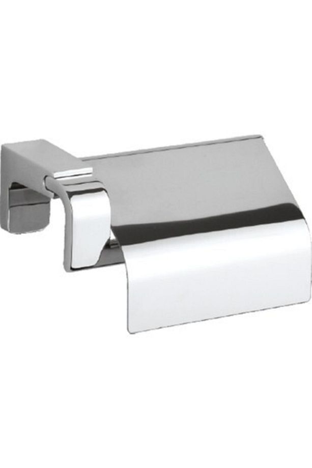 Banyo Kapaklı Wc Tuvalet Kağıtlığı Krom - 3