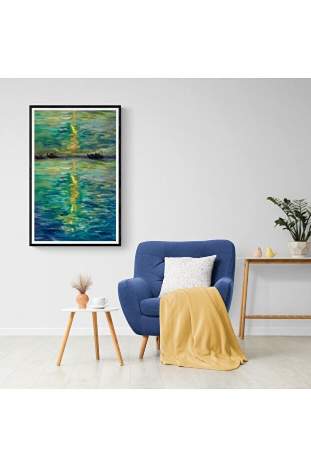 لوحة خشبية مؤطرة - 1