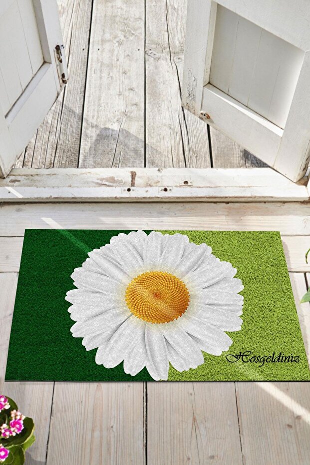 Daisy Door Mat Decorative Outdoor/Home/Bathroom/Kitchen/Bedroom/Entryway Door Mat