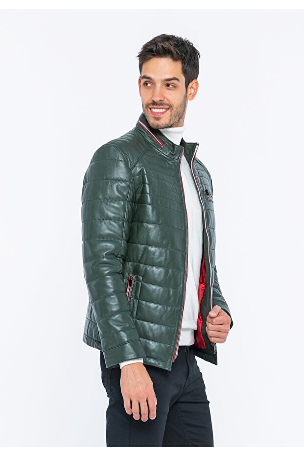 Erkek Deri Ceket - 4