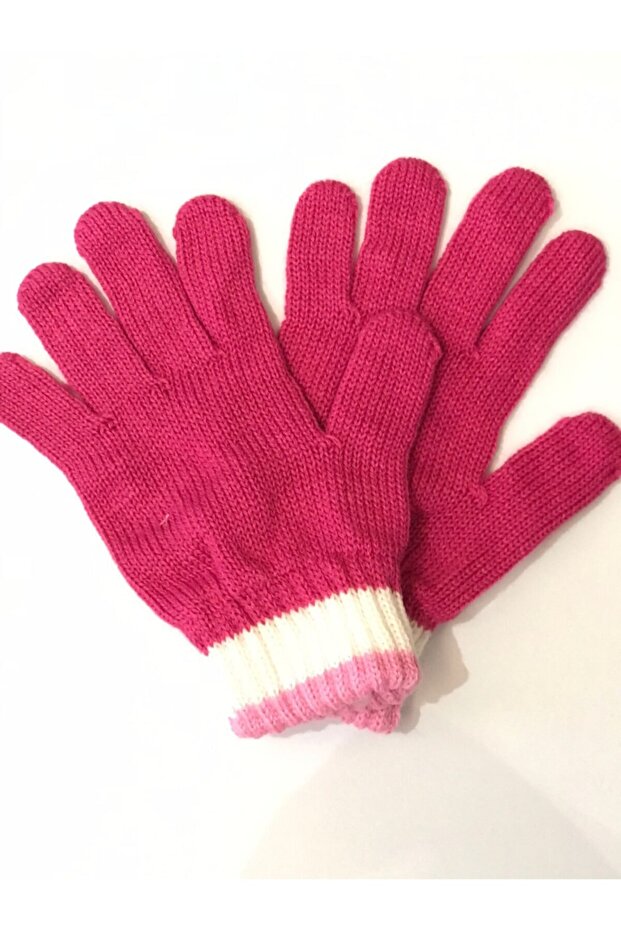 Fuchsia Girl's Gloves Age 8-12