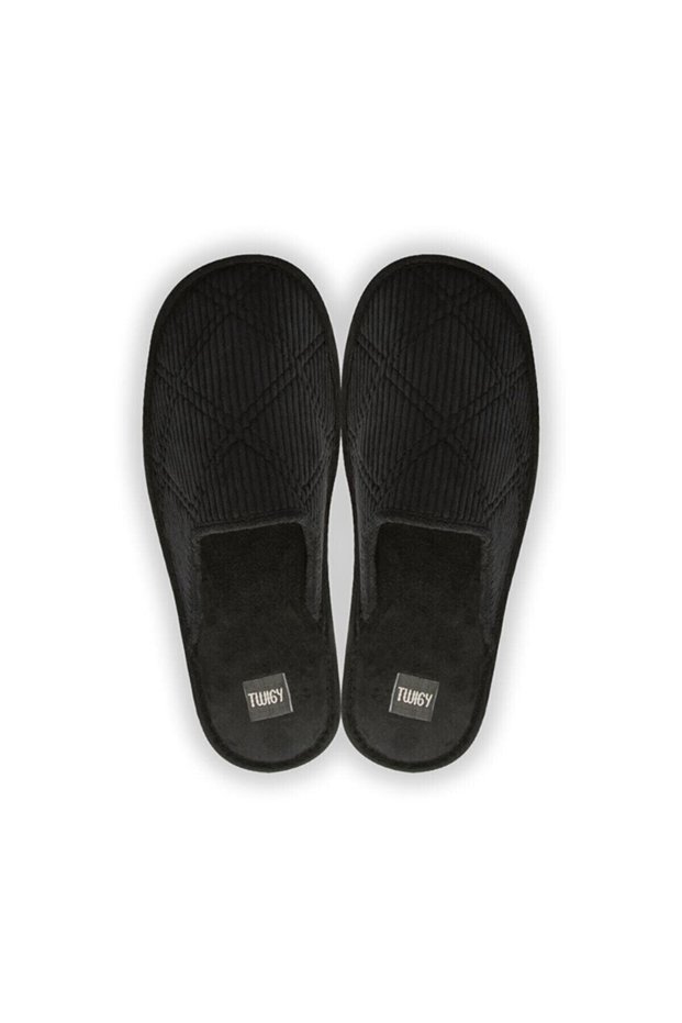Tw Black Men's House Slippers