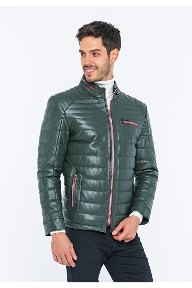 Erkek Deri Ceket - 8