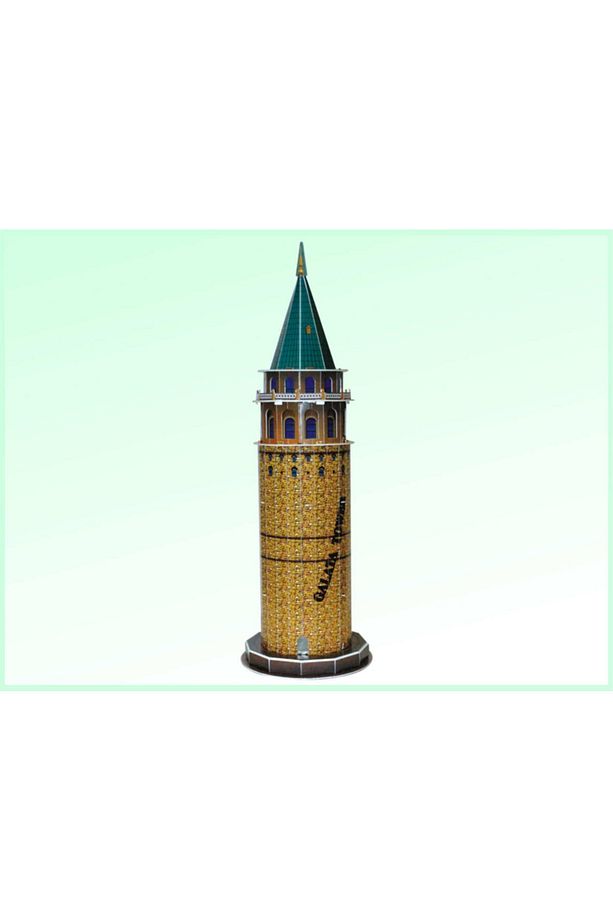 3d Puzzle 3 Boyutlu Maket Galata Tower Galata Kulesi - 2