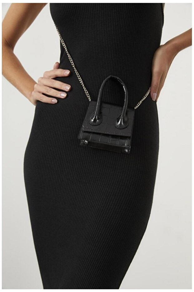 Siyah Mikro Çanta - 1