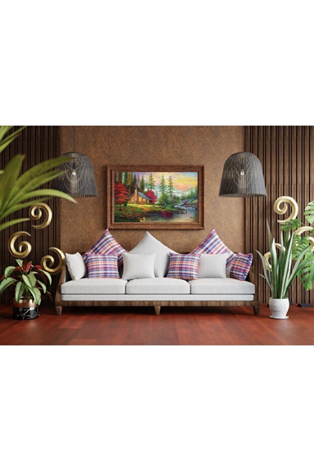 Nova 41075 - 1000 Parça Ormandaki Dağ Evi Puzzle - 3