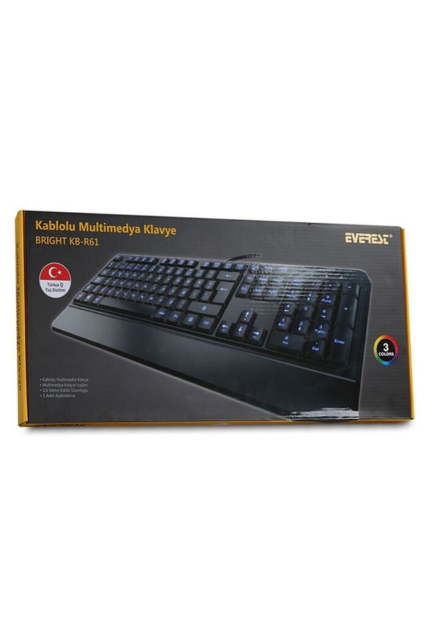 Kb-r61 Aydınlatmalı Q Multimedia Klavye - 5