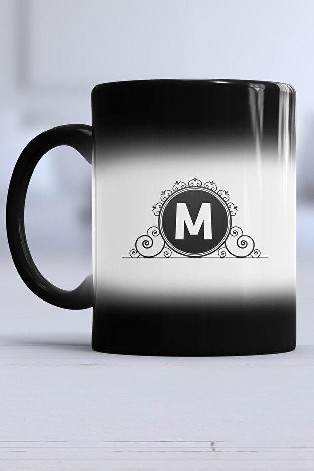 M Letter Mug Cup Magic