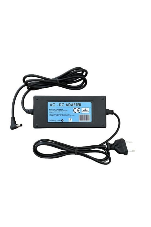 12 Volt T 3 Amper Led Adaptörü - 12v 3a Adaptör Kamera Adaptörü 5.5*2.5 5,5x2,5 - 2,1 Jack Uç - 1